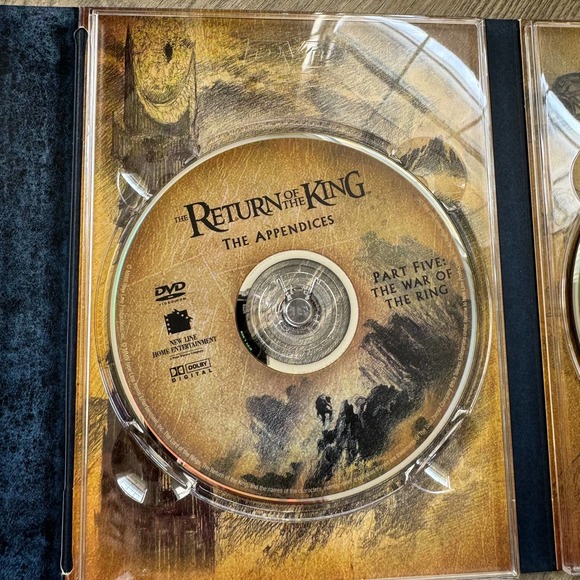 Lord of the Rings DVD Box Set Return of the King Complete - Picture 10 of 12